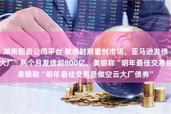 湖南配资公司平台 敏感时期重创市场，亚马逊发债150亿美元，“四大厂”两个月发债超800亿，美银称“明年最佳交易是做空云大厂债券”